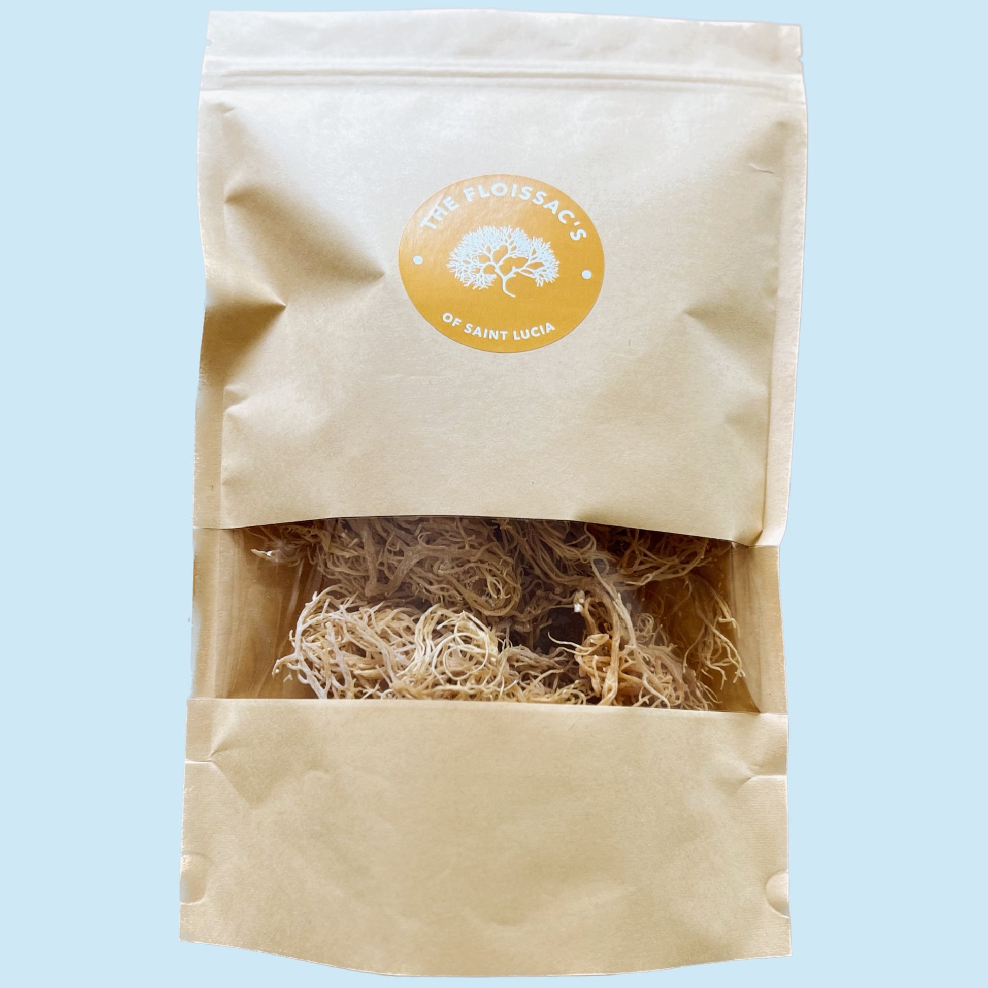 Dried gold sea moss, a superfood rich in vitamins and minerals