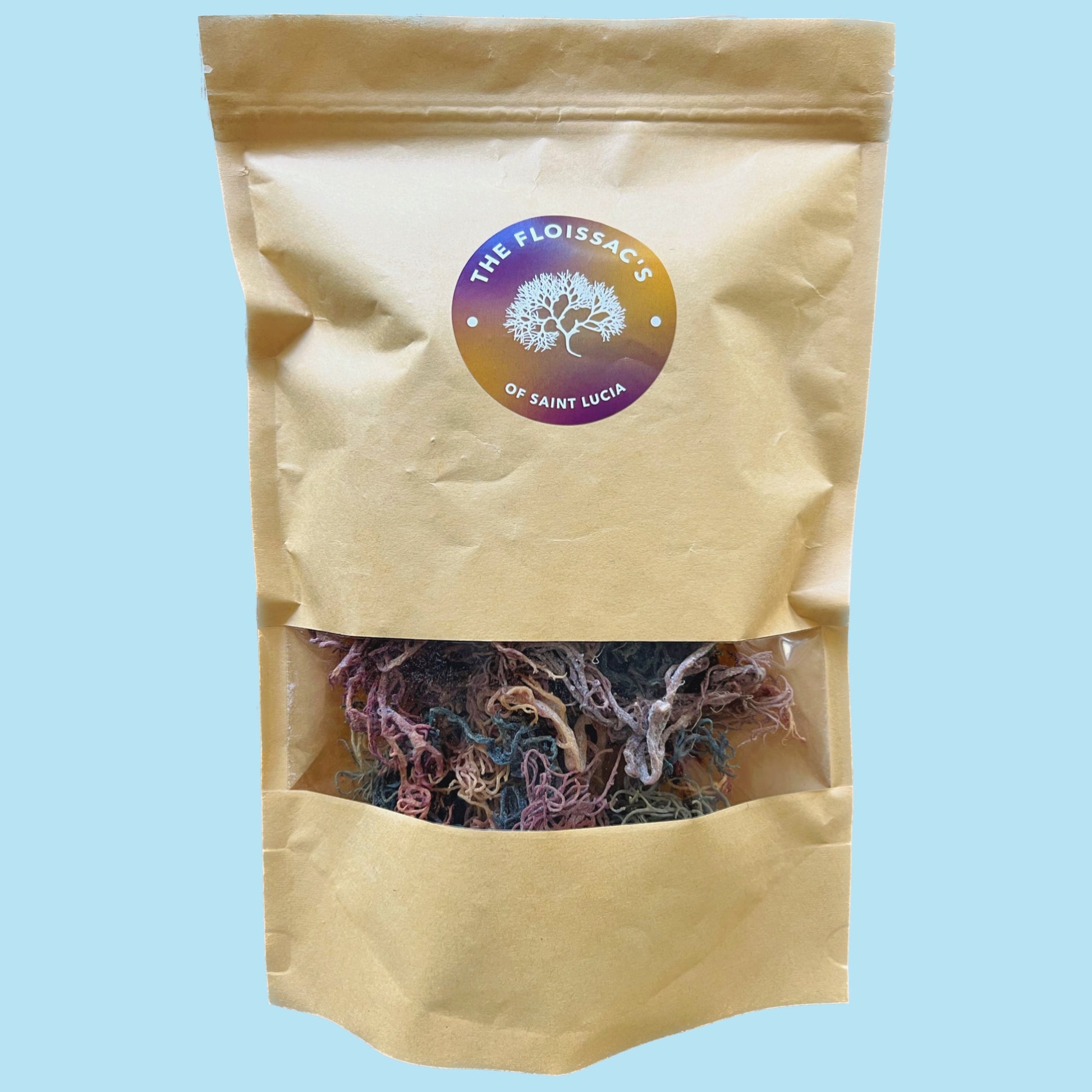 Sun dried multi-spectrum sea moss, supporting joint health, digestion, and skin care.